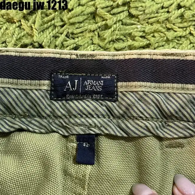 32/34 ARMANI PANTS 아르마니 바지