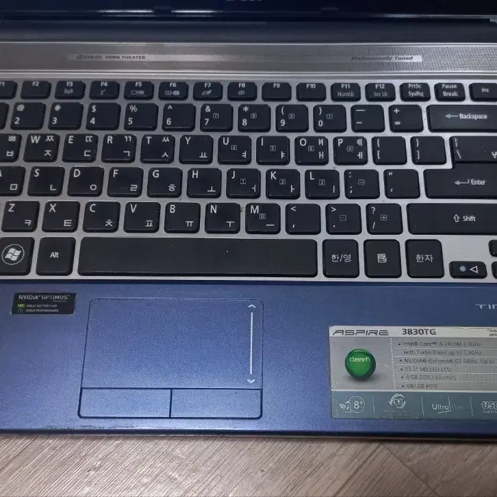 Acer 3830tg 노트북 i5/8g