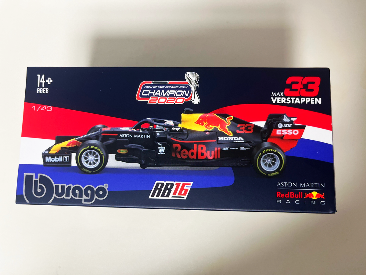 (중고) 브라고 1:43 F1 레드불 RB16 / 베르스타펜