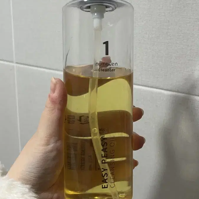 넘버즈인 클렌징오일 400ml 팝니다