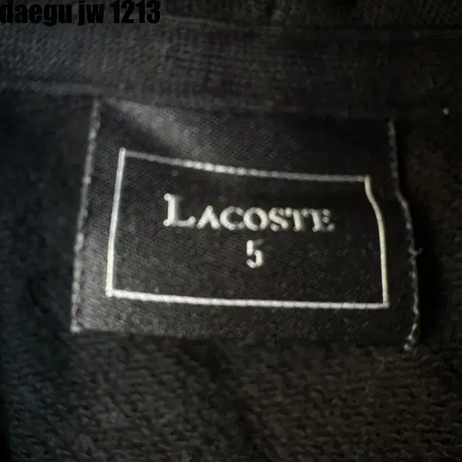 105 LACOSTE ZIPUP 라코스테 집업