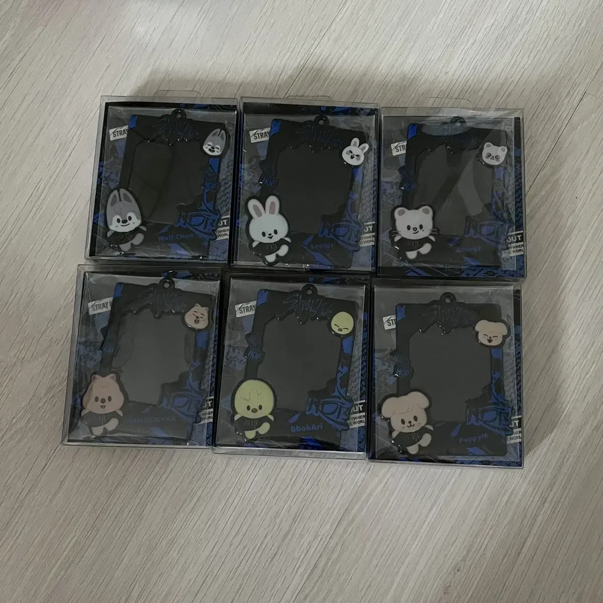 (Wts)skz hop sum pop up md skzoo lanyard set