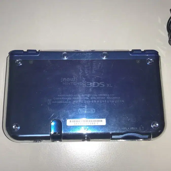 뉴닌텐도 3ds xl 뉴큰다수 블루 + 칩 + 충전기