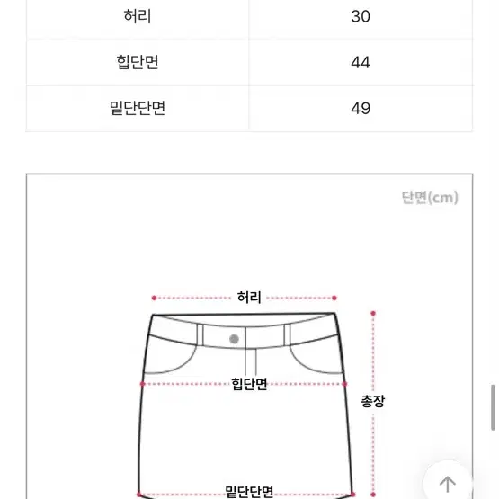 에이블리 속바지 허리밴딩 치마 바지 미니 스커트 새상품 가격내림X