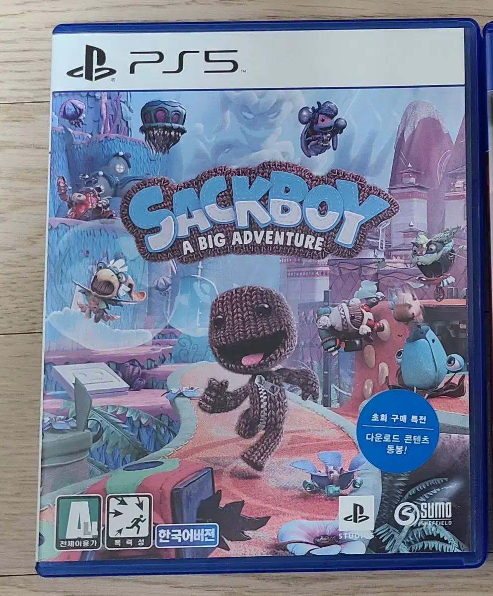 플스4 플스5 색보이 SACKBOY