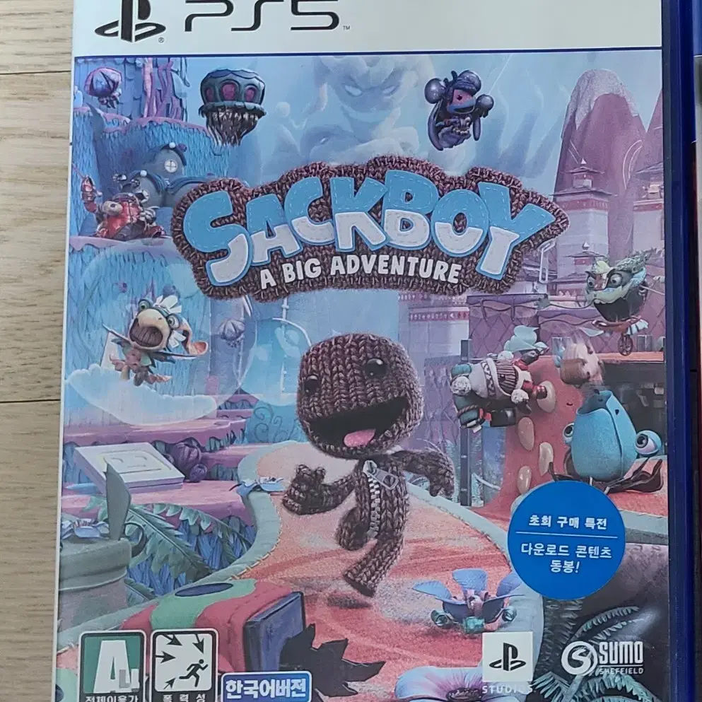 플스4 플스5 색보이 SACKBOY