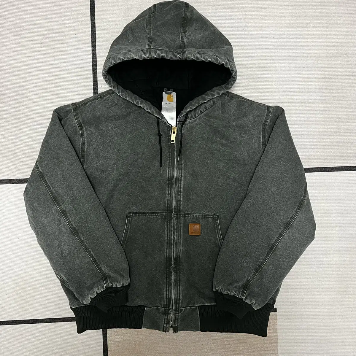 [CARHARTT] 칼하트 모스그린 액티브 J130 MOS 자켓