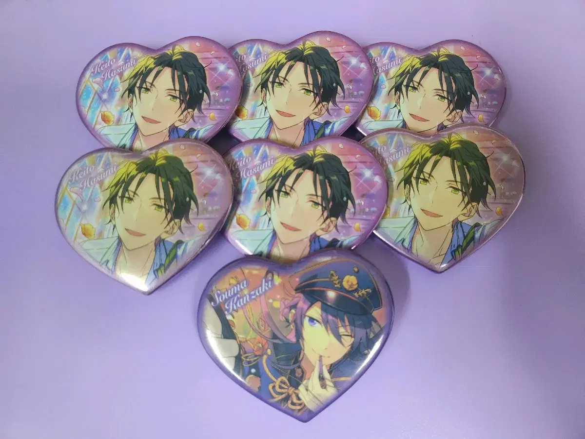 Keito Soma Heart Can Badge WTS