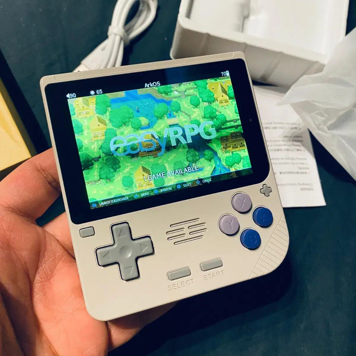 Powkiddy v10 + 한방팩 ( 엔버닉 앤버닉 닌텐도 GBA 게임기