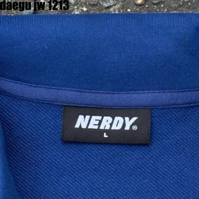 L NERDY TEE 널디 긴팔 티 집업