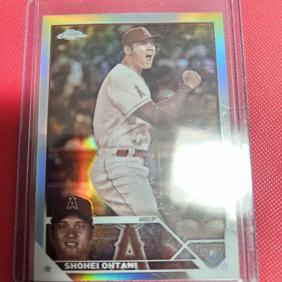 오타니 2023 Topps Chrome Sepia 리플렉터 카드