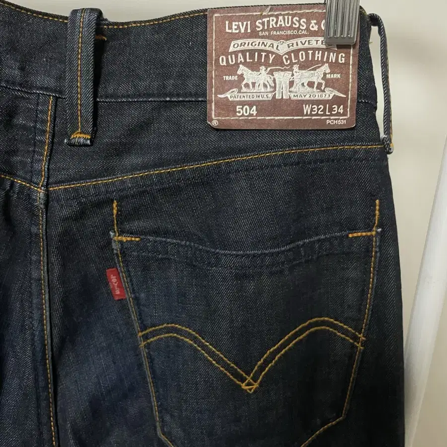 levi's 504 데님 팬츠