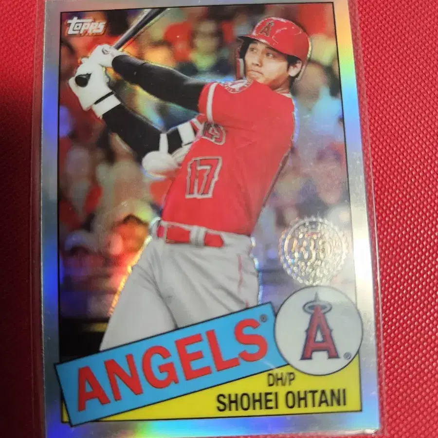 오타니 2020 Topps Chrome 1985 Topps 카드