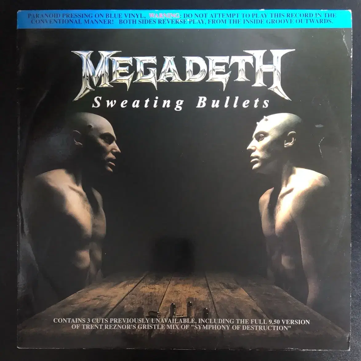 MEGADETH LP 싱글 Sweating Bullets