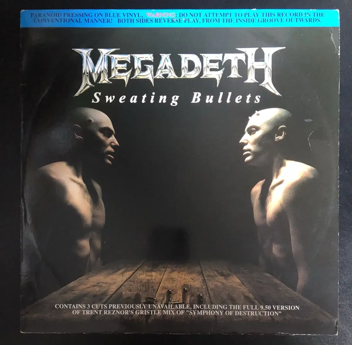 MEGADETH LP 싱글 Sweating Bullets