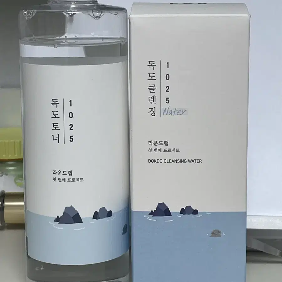 (일괄급처)라운드랩 독도토너500ml 독도클렌징워터400ml