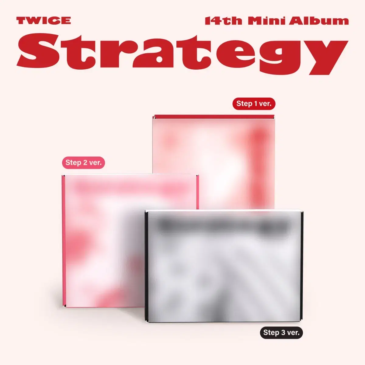 미개봉 트와이스 미니 14집 앨범 strategy