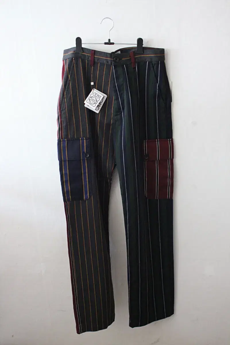 LOEWE Loewe Patchwork Collage Trousers Trousers New