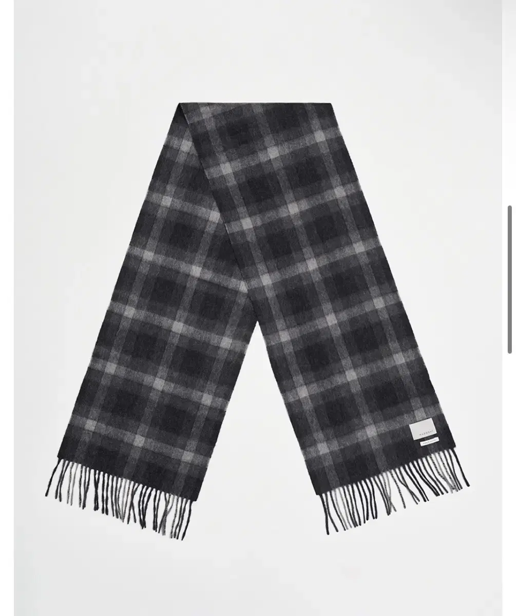 매드고트 Cashmere Woven Scarf Gingham 머플러