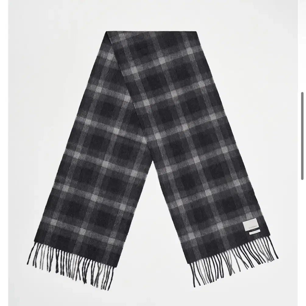 매드고트 Cashmere Woven Scarf Gingham 머플러