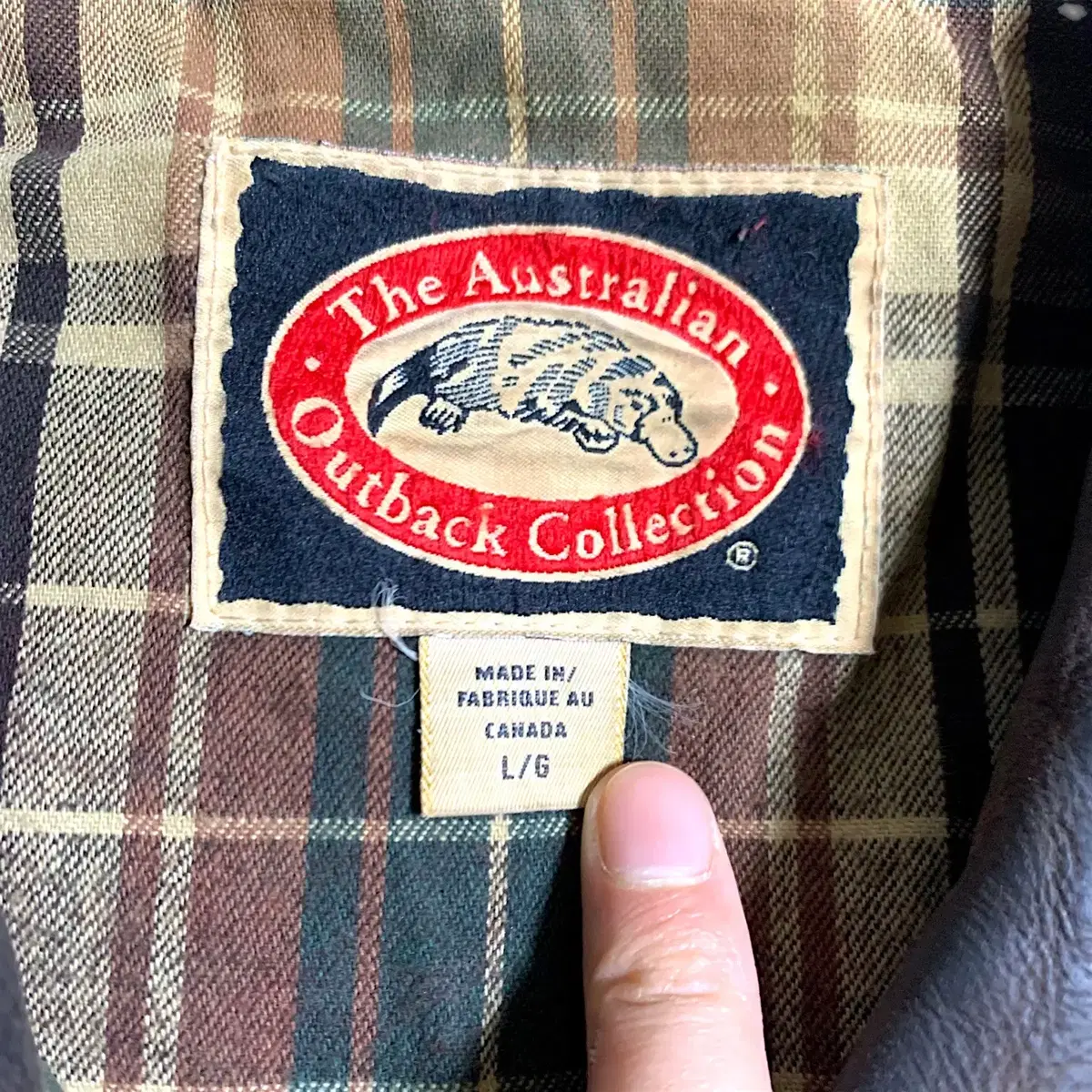 [XL~] The Australian 빈티지 왁스자켓