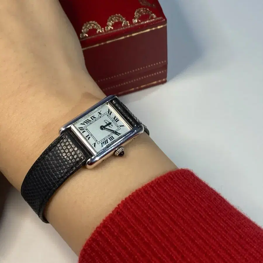 80s Cartier 까르띠에 머스트 탱크 SM automatic