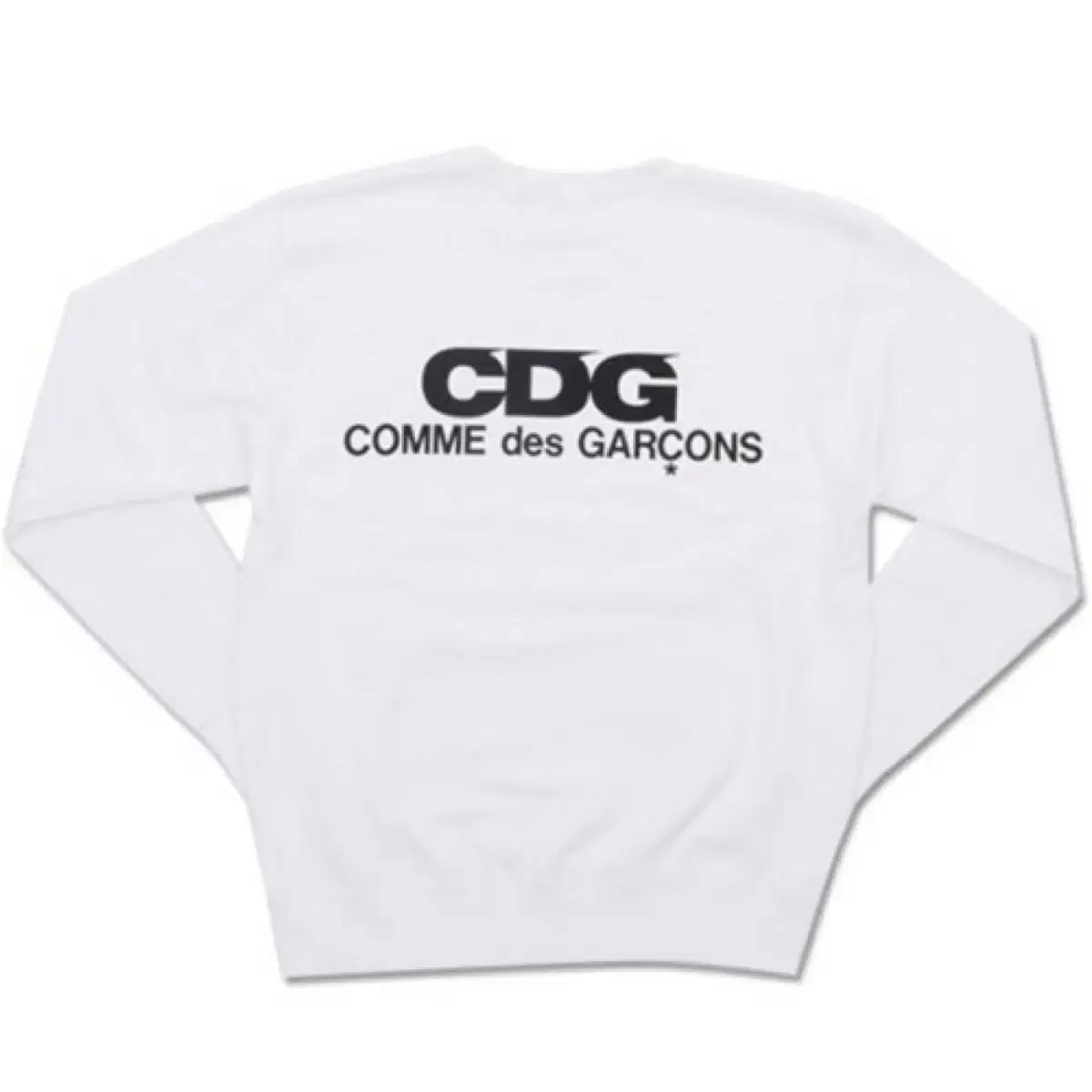 Comme des Garçons Song CDG white color top