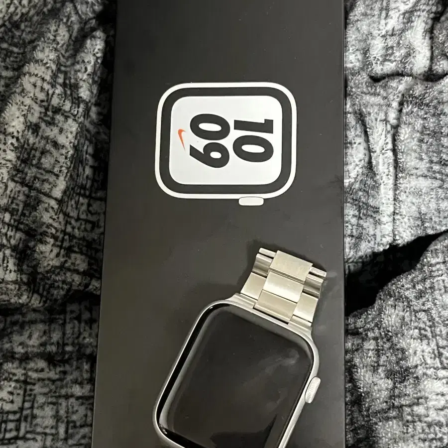 애플워치 se2 실버 나이키 gps 44mm