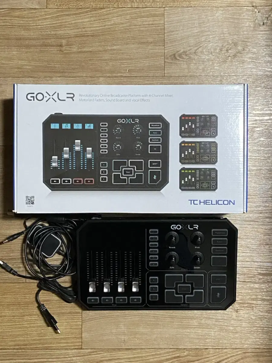 GO XLR 1인 인터넷 방송용 믹서 TC Helicon 국내 정식 인