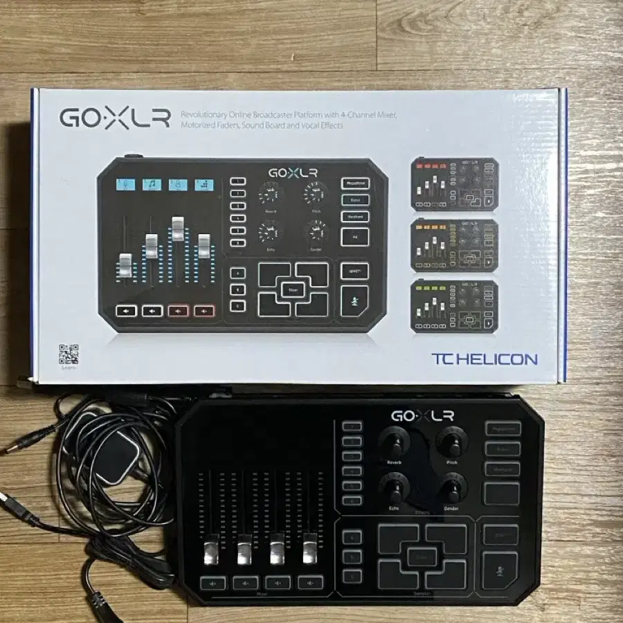 GO XLR 1인 인터넷 방송용 믹서 TC Helicon 국내 정식