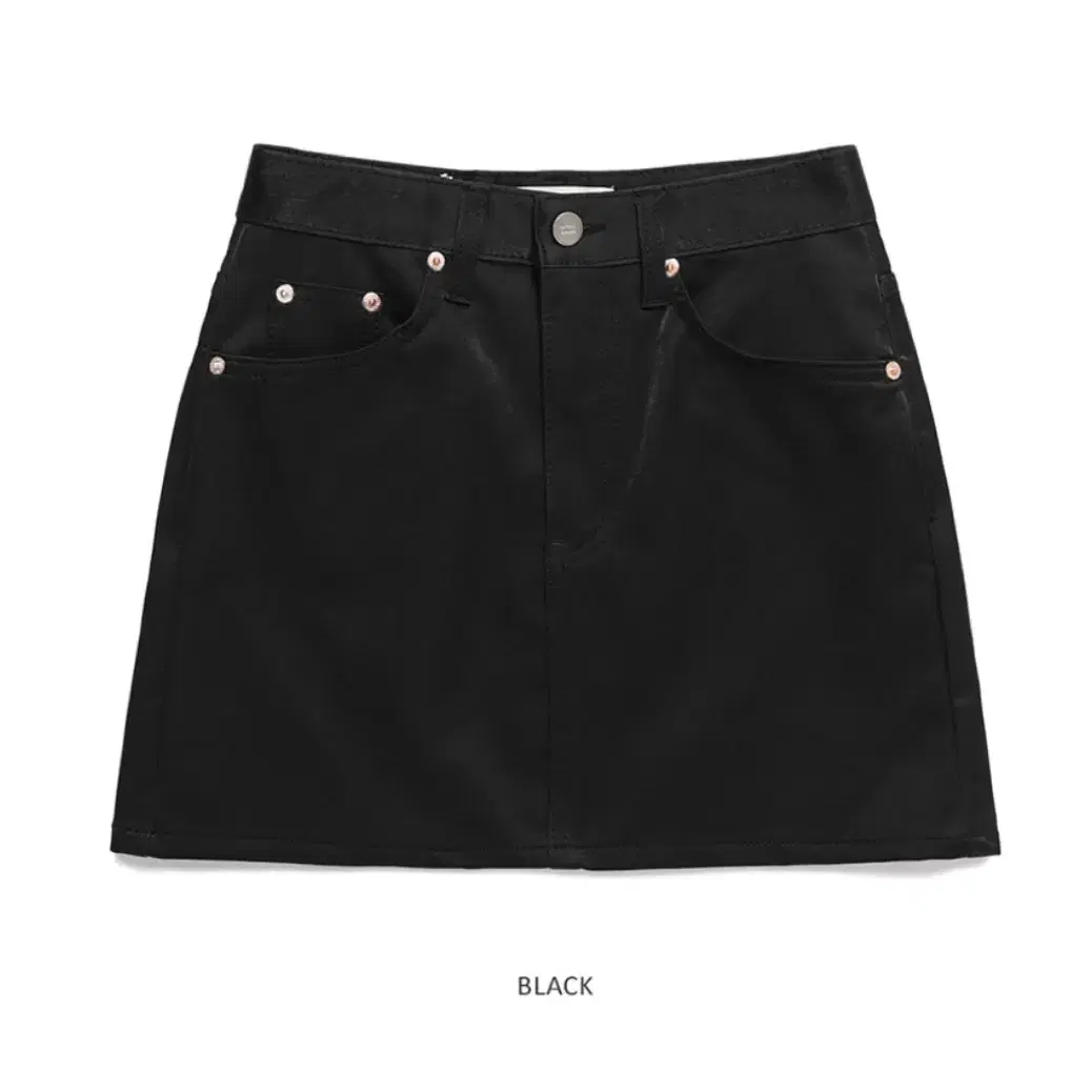 안젤로비안코 Muted Skirt Black