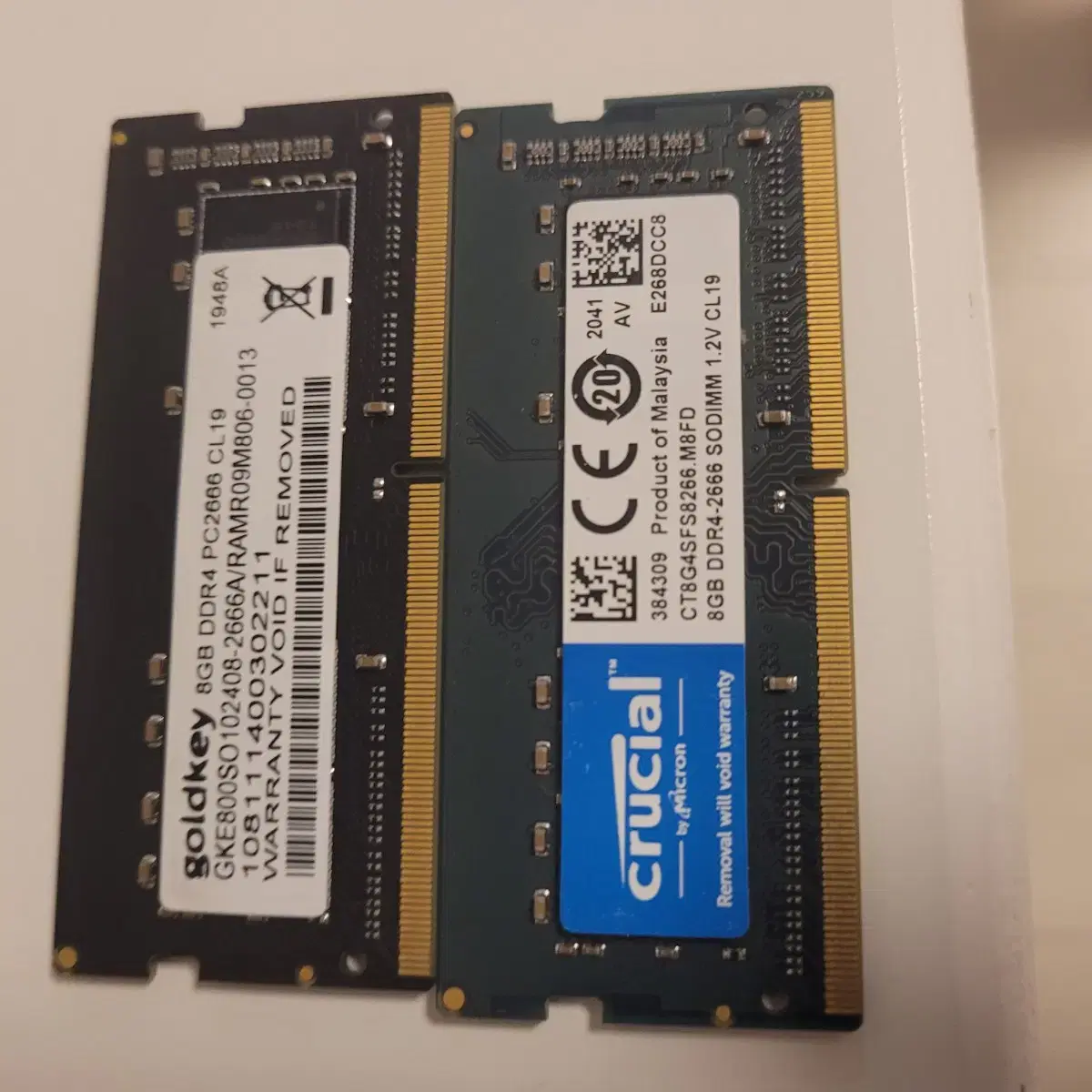 DDR4 2666 8G 노트북용 일괄