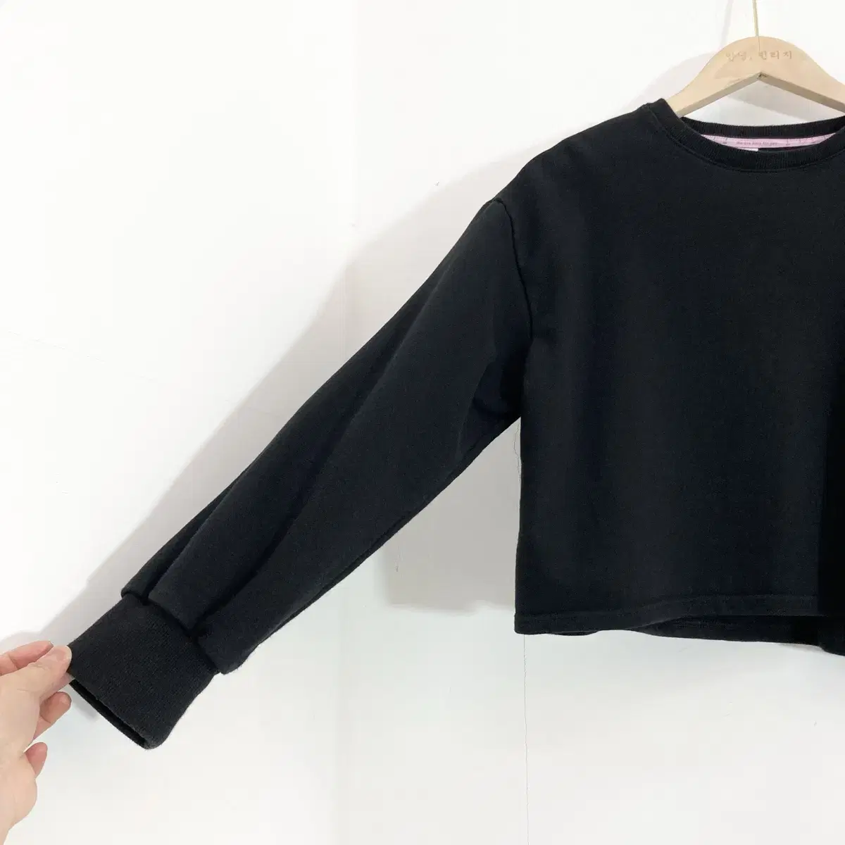 KIKIKO 크롭 맨투맨 L(100) Crop Long Sleeve