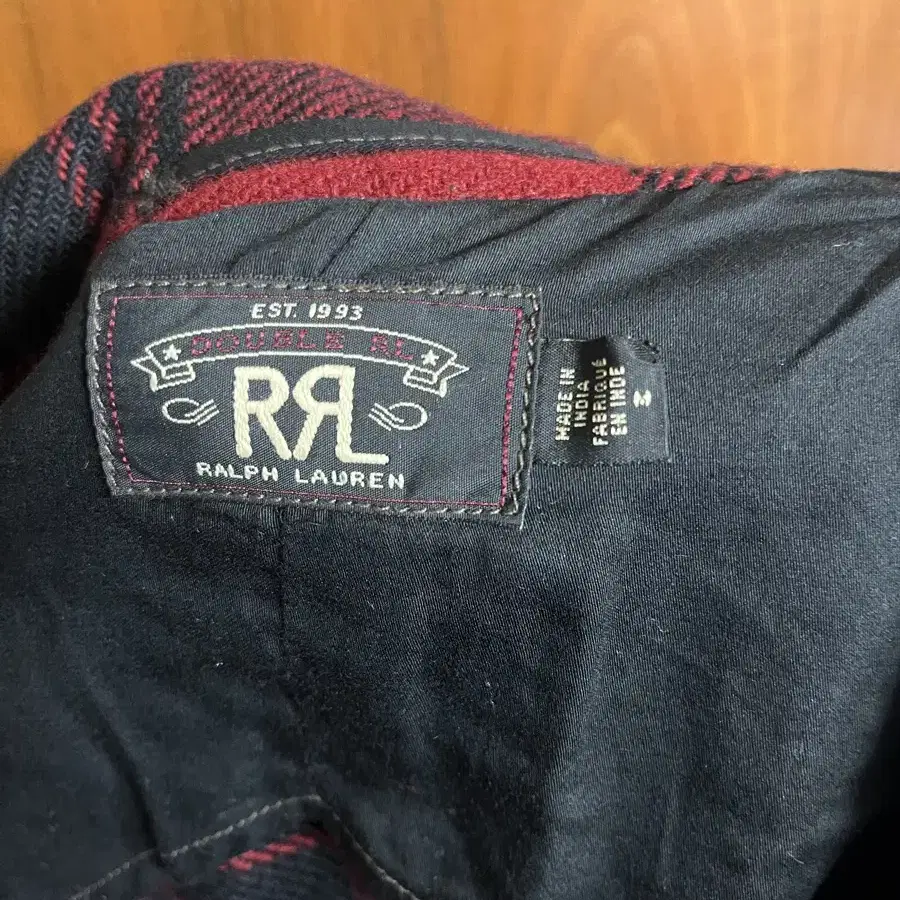 rrl 플래드 울 블렌드 스포츠코트 M