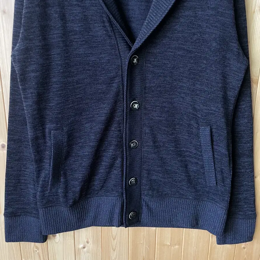 Double Bocu shawl collar Cardigan