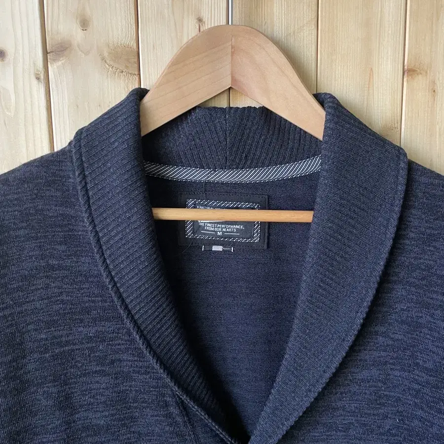 Double Bocu shawl collar Cardigan