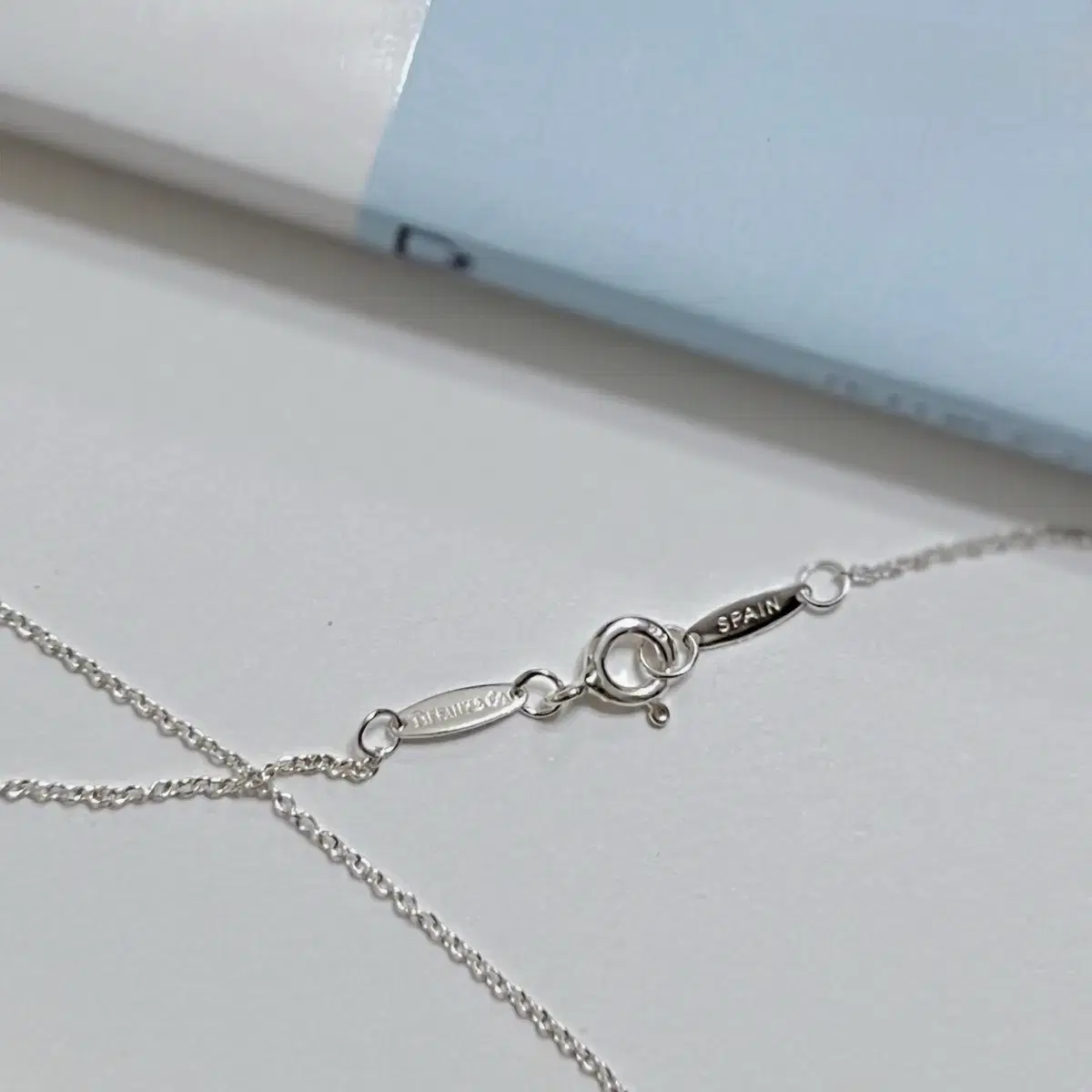 Tiffany & Co. 티파니 앨사 퍼레티 오픈 하트 실버 목걸이 (1