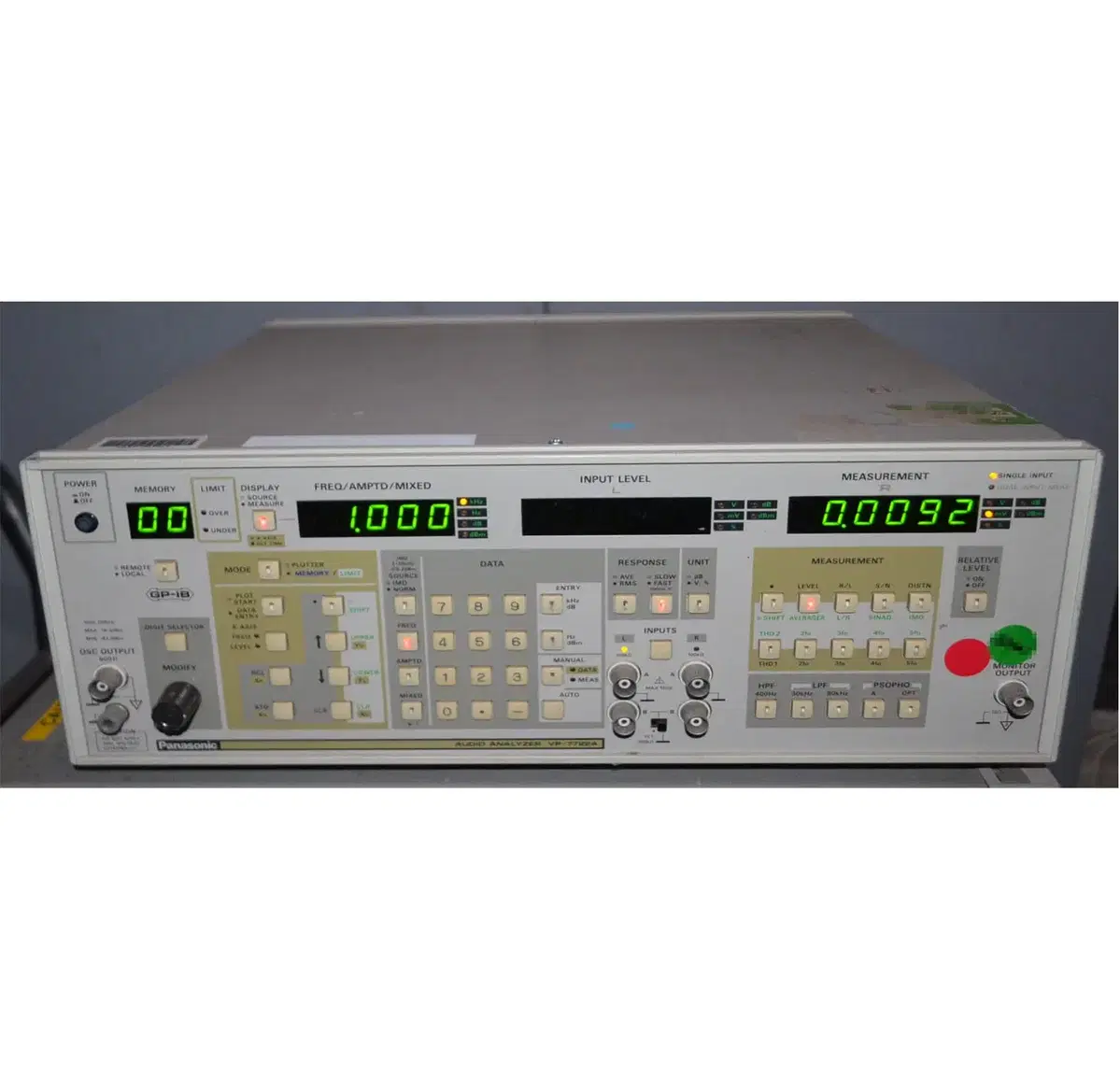 Panasonic Audio  Analyzer VP-7722A