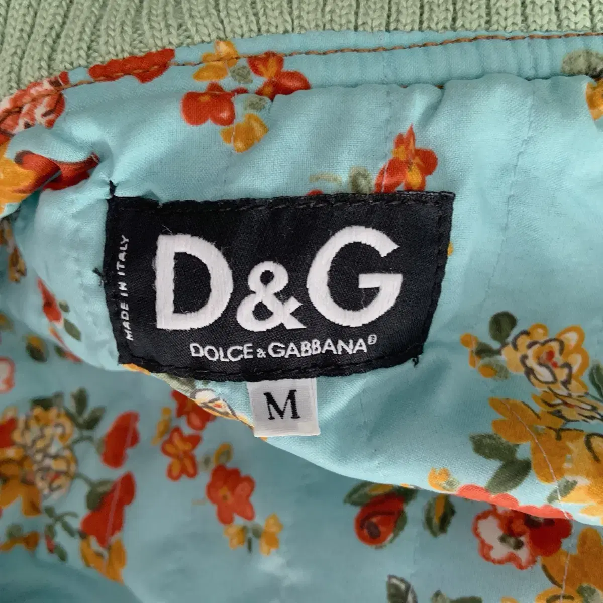 55 D&G 진 점퍼 made in itary