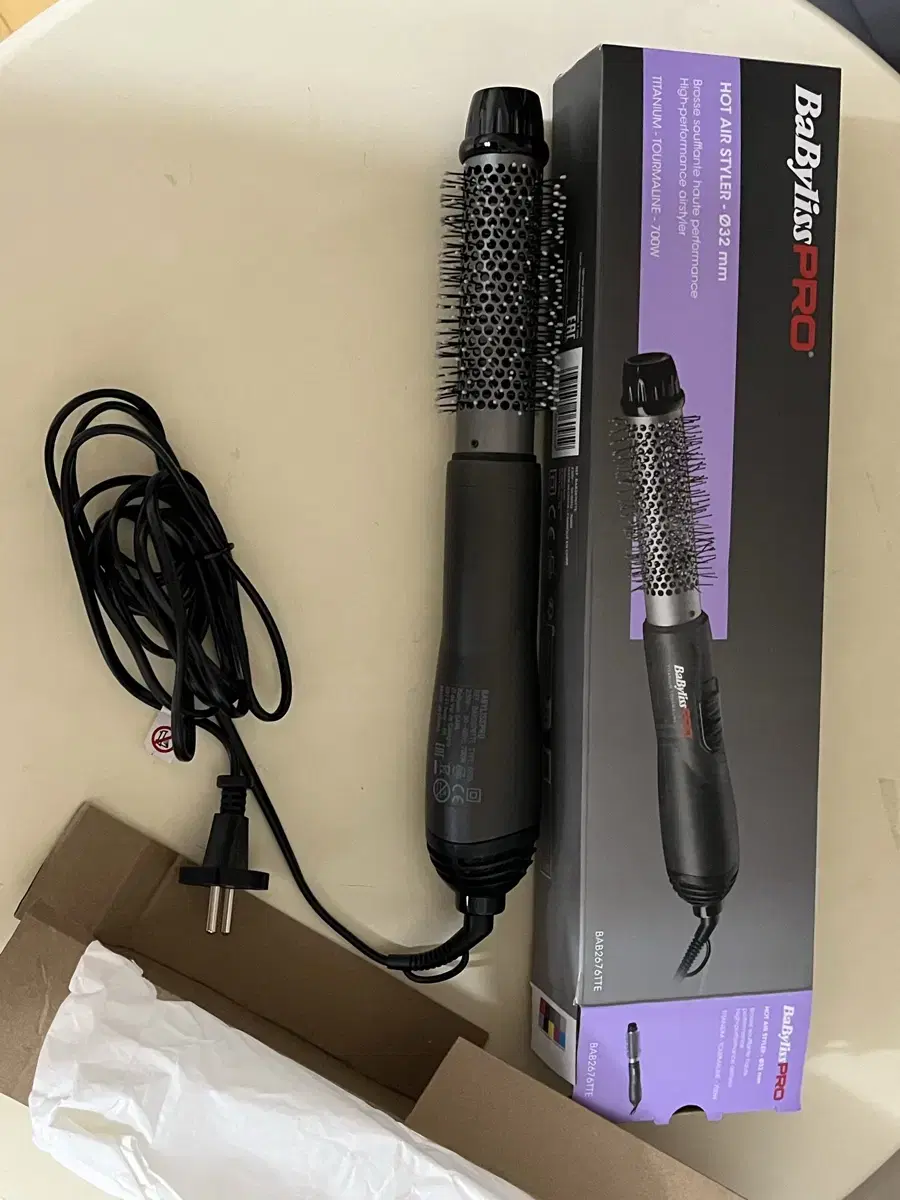 바비리스프로 BaByliss PRO 스타일러 (3회 단시간 사용)