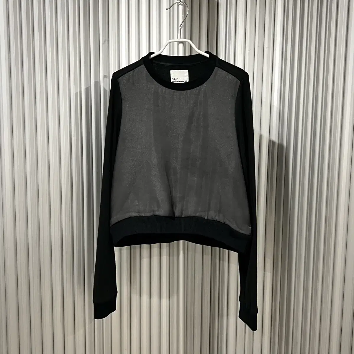 Noir Kei Ninomiya sweat shirt