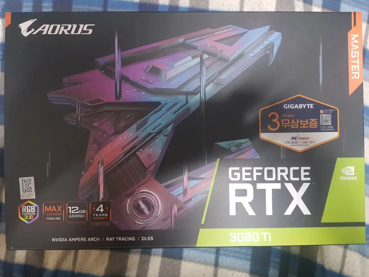 기가바이트) 어로스 마스터 3080ti 팝니다