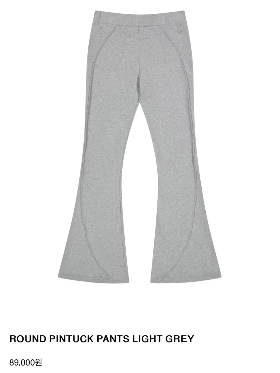 코이세이오 ROUND PINTUCK PANTS LIGHT GREY