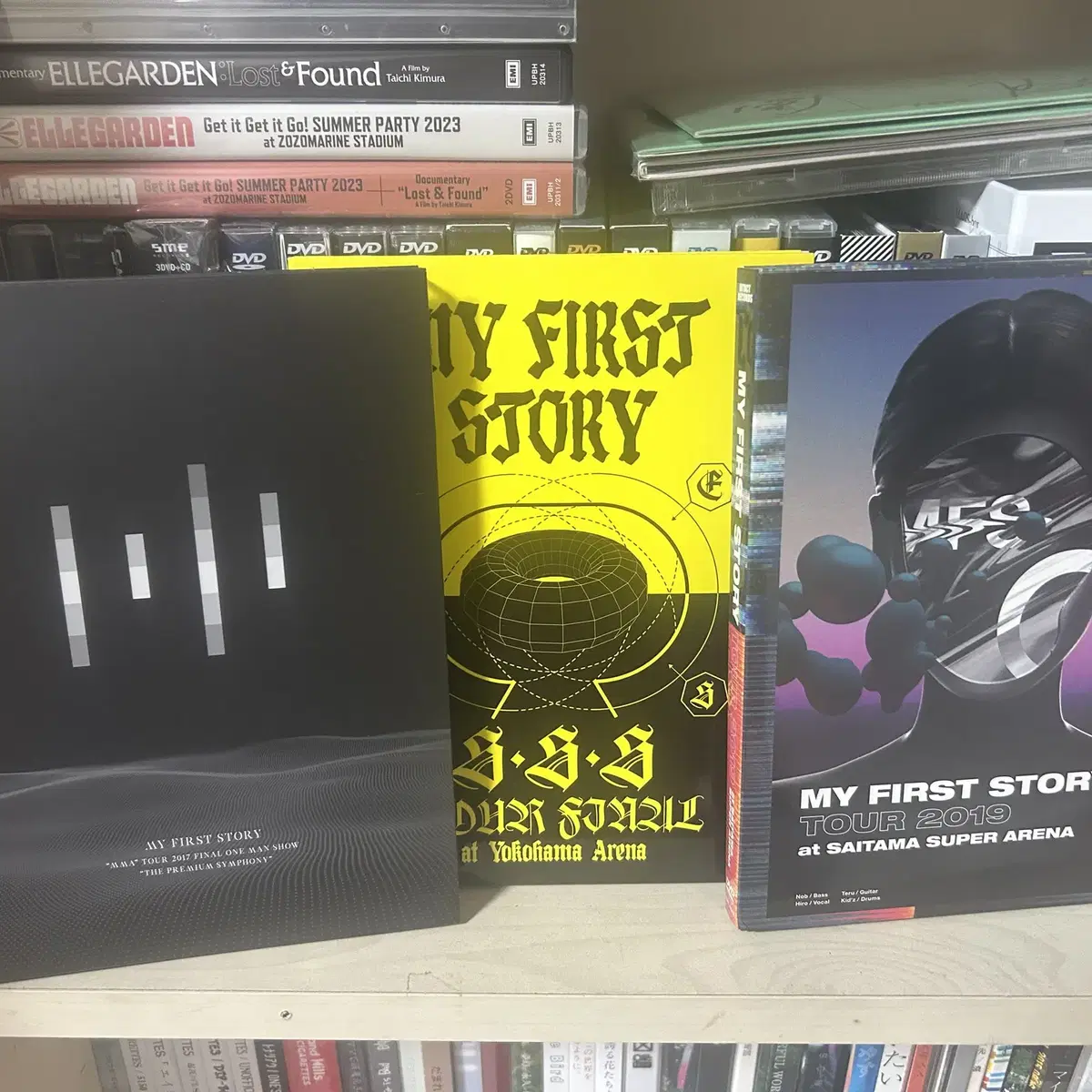 마퍼스/my first story DVD 3장 일괄로 팝니다.