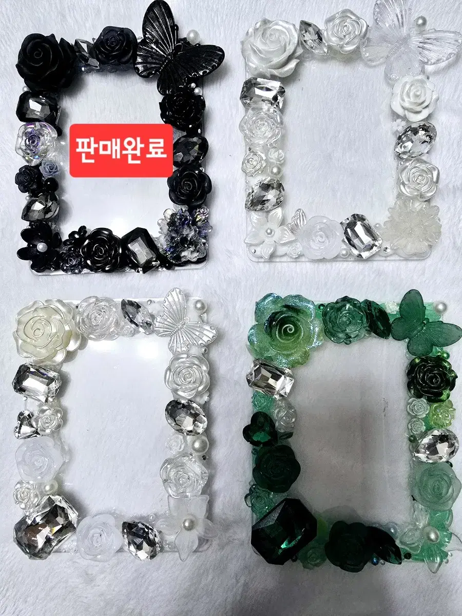 CrystalStone Couple DecoDenTopKuPhotocard Holder