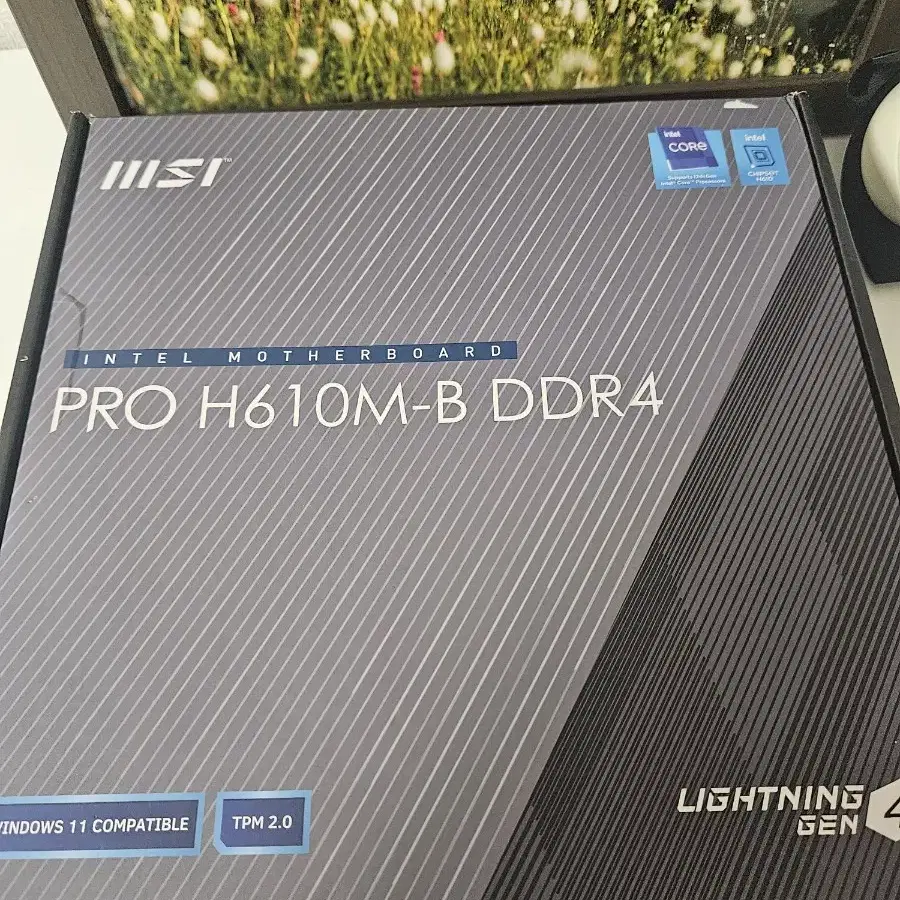 MSI pro h610m-b ddr4 판매합니다