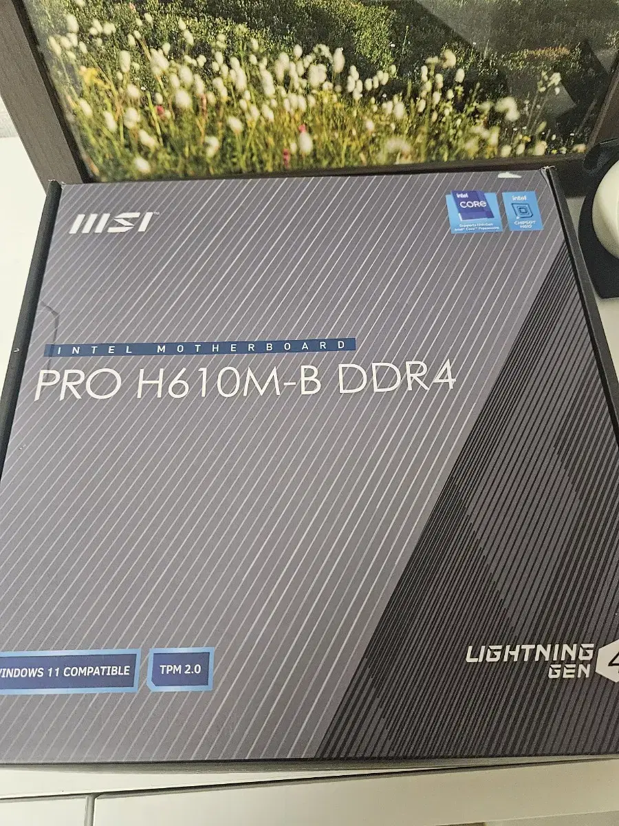 MSI pro h610m-b ddr4 판매합니다