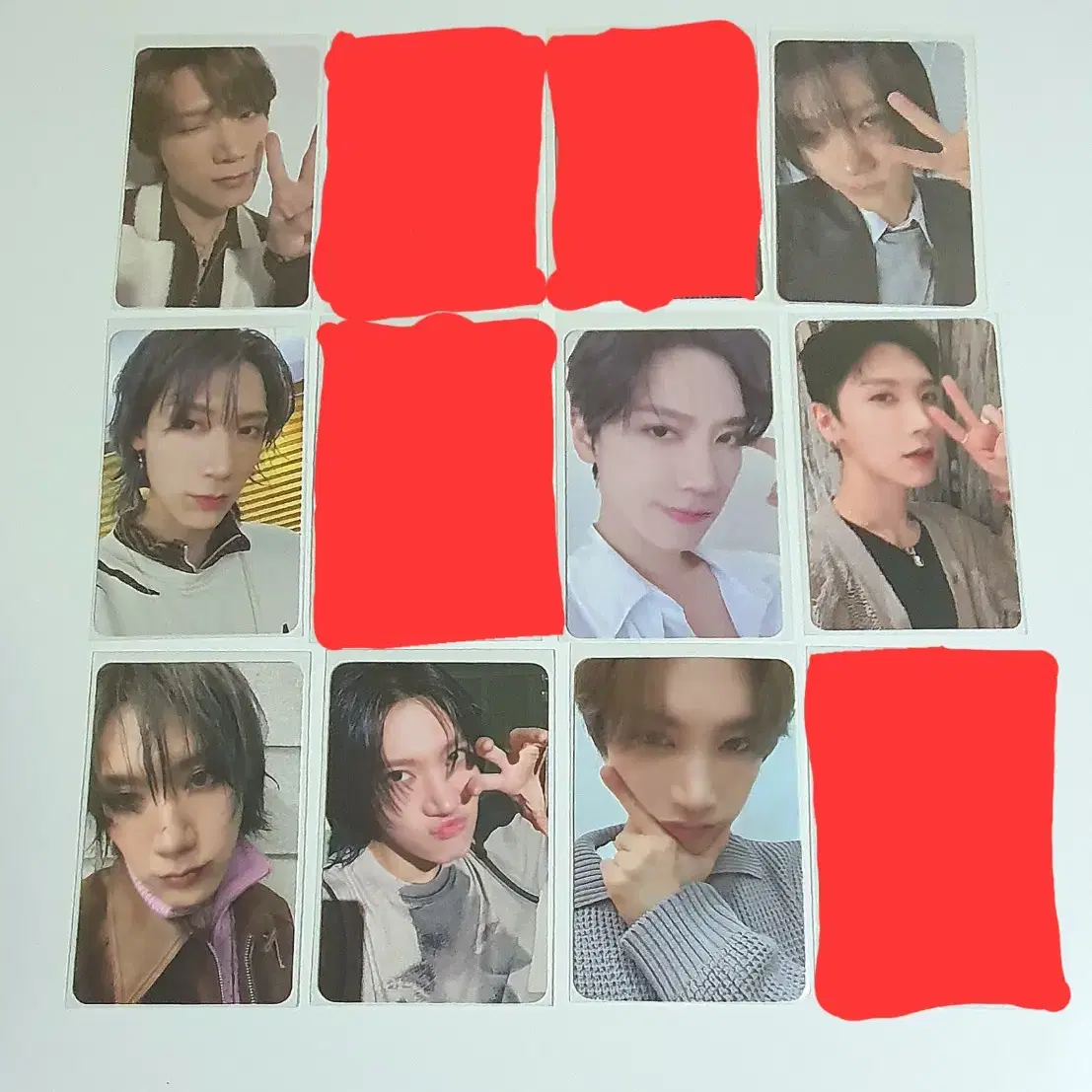 wayv 텐 웨이션브이 포카 pc ten 미공포 앨포 md