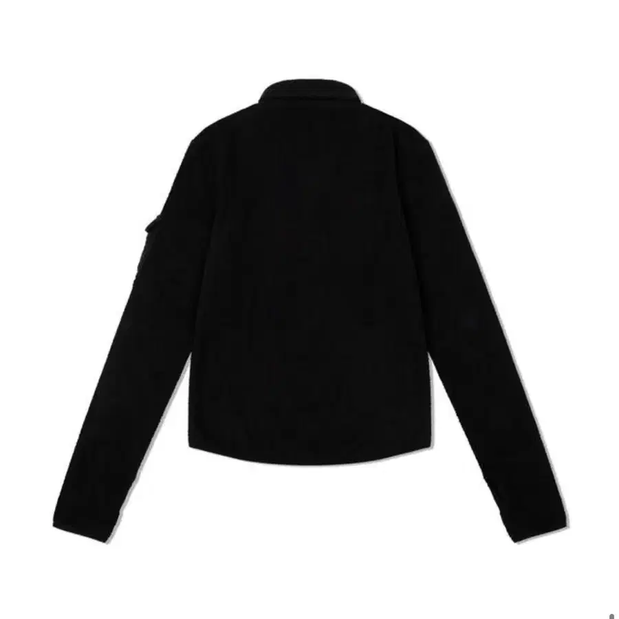 미세키서울 Fleece zip-up jacket BLACK