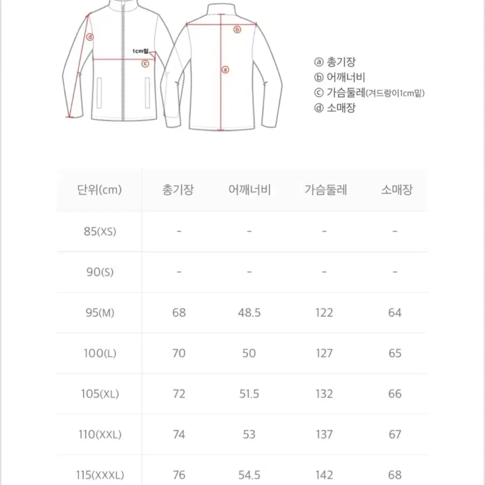 내셔널지오그래픽 숏패딩 M사이즈